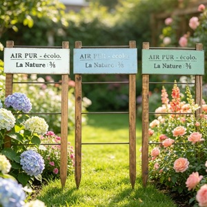 Décorations d'escalier en <span class=keywords><strong>bois</strong></span> massif de style français, panneaux en <span class=keywords><strong>bois</strong></span> créatifs, structures d'escalade, décorations de <span class=keywords><strong>jardin</strong></span>, artisanat en <span class=keywords><strong>bois</strong></span> exquis - Product Image 1