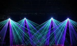 Nueva Luz Láser Roja, Verde y Azul DMX512 Multiefectos para Fiestas al Aire Libre, DJ, Discotecas, Bodas, Espectáculos Nocturnos - Product Image 6