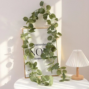 Guirnalda de Hojas Colgantes de Eucalipto Artificial para Decoración de Bodas y Hogar, Aspecto Natural, Decoración Interior y <span class=keywords><strong>Exterior</strong></span> - Product Image 5