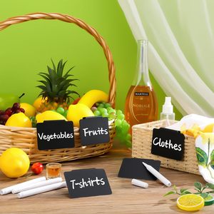Basket <strong>Labels</strong> Clip on for Pantry Organization and Storage Baskets <strong>Bin</strong> <strong>Labels</strong> Black <strong>Bin</strong> Clip <strong>Labels</strong> for Baskets - Product Image 5