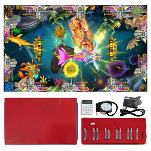 QIQU US Meilleure vente Kit de jeu de pêche chinois ZHANXIONG Supre King Battle Bear Arcade Fish Game - Product Image 5