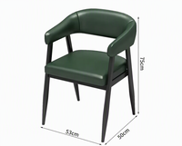Tables et chaises de restaurant en acier durable, ensembles de meubles commerciaux pour cafétéria, bar et café