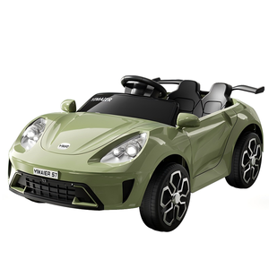 Elektrisches Aufsitz-Spielzeugauto für Kinder von 2 bis 4 Jahren Unisex Aufladbarer Akku Kunststoff-Schaukelwagen mit 4 Rädern - Product Image 1