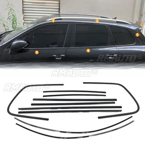 Bande décorative pour fenêtre de voiture, cadre de porte extérieur en acier inoxydable pour Volkswagen Touareg 2019-2024, kit carrosserie, accessoires de voiture - Product Image 5