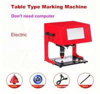 Machine de gravure CNC électrique pneumatique 200*130MM avec contrôleur à écran tactile, moteur 200W 220V, noyau de moteur métallique