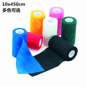 ผ้าพันแผลยืดหยุ่นแบบมีกาวในตัว เกรดส่งออก ขนาด 10 ซม. x 4.5 ม. สำหรับใช้ทางการแพทย์ ป้องกันเอว ข้อศอก ข้อเท้า ข้อมือ เข่า ไหล่ - Product Image 5