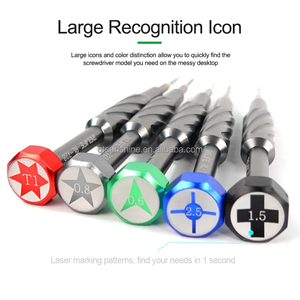 RL-728A 2D King Kong Edition jeu de tournevis de réparation de téléphone portable pour téléphone portable Instrument de précision montre réparation de bijoux - Product Image 6