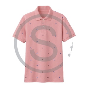 2026 New Design Sublimated Logo Short Sleeve Golf Sport T-shirt Branded 100% Cotton Mens Custom Polo T Shirt - Product Image 1