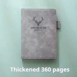 Cuadernos Escolares A5, Agenda de Negocios, Bloc de Notas con Logotipo Personalizado, Diario de Registro de Reuniones, Cuaderno de Cuero PU - Product Image 4