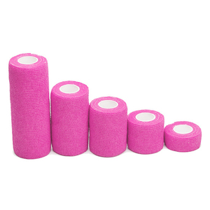 Bảo vệ tự dính băng đàn hồi màu không dệt vật nuôi động vật y tế da băng - Product Image 4