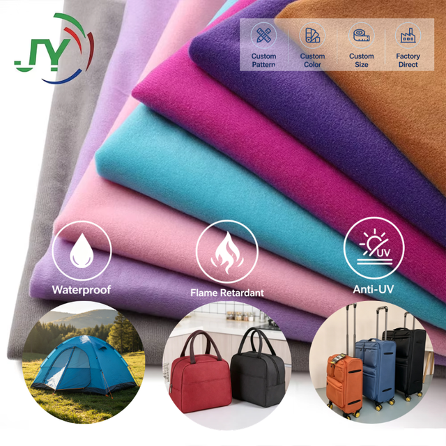 100% Polyester Peach Skin Fabric 120GSM Soft Velvet Touch Flame Retardant Waterproof Tear Resistant for Luggage Lining Toys