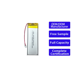 แบตเตอรี่ลิเธียมโพลิเมอร์แบบปรับแต่งได้ 3.7V รุ่น 502262 ความจุ 850mAh สำหรับเครื่องมือไฟฟ้า - Product Image 1