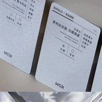 Boîte en papier personnalisée écologique pour café et snacks, estampage à chaud, recyclable, biodégradable, petite série