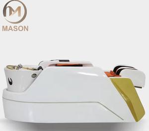 Cama de champú de salón eléctrica automática más nueva con terapia de agua de cabeza de Spa, masaje y vaporizador-Silla de lavado de cabello para Spa de belleza - Product Image 4