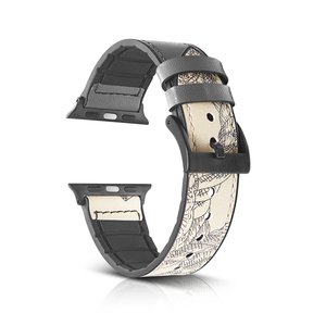 Correa de reloj híbrida de cuero CM TPU Los más vendidos <span class=keywords><strong>Correas</strong></span> de reloj de cuero genuino Banda de bucle para <span class=keywords><strong>Apple</strong></span> <span class=keywords><strong>Watch</strong></span> Series <span class=keywords><strong>7</strong></span> 6 5 4 3 2 1 Se - Product Image 2