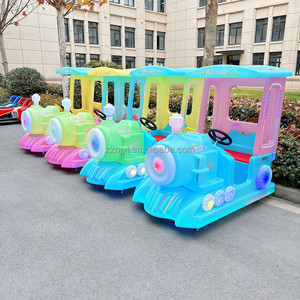 China fabricante nuevo diseño regalo de Navidad tren de juguete lugar de entretenimiento adecuado para niños carreras simuladas al por mayor - Product Image 6
