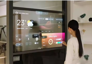 Display Trasparente da 55 Pollici, Segnaletica Digitale OLED 4K HD Touch, Schermo OLED Trasparente Ultra Sottile - Product Image 2