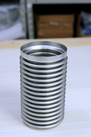 Soufflet de précision élastique en métal d'exportation d'usine pour joint d'accouplements