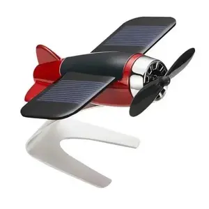 铝合金创意内饰飞机装饰车太阳能汽车家用空气清新剂