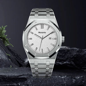 <span class=keywords><strong>Montre</strong></span> de sport de luxe pour <span class=keywords><strong>homme</strong></span> 2025, étanche, lumineuse, bracelet en acier inoxydable, <span class=keywords><strong>montre</strong></span> de luxe décontractée pour affaires, avec boîte à <span class=keywords><strong>montre</strong></span> - Product Image 3