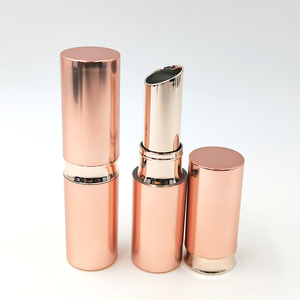 Luxury Elegant Empty <b>Lipstick</b> Tubes Flip Top <b>Custom</b> Color Screen Printed 2026 New Design Plastic Cosmetic Cost-effective - Product Image 6