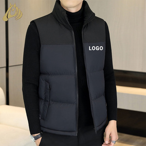 Chaleco Acolchado <span class=keywords><strong>para</strong></span> Hombre, Versátil, Térmico, Imbottito, Adaptable, Cálido, de Poliéster, <span class=keywords><strong>para</strong></span> Usar Dentro de <span class=keywords><strong>la</strong></span> Habitación - Product Image 1