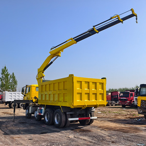 Meilleur prix pour camion <span class=keywords><strong>benne</strong></span> basculante <span class=keywords><strong>d</strong></span>'<span class=keywords><strong>occasion</strong></span> HOWO 8*4 / camion <span class=keywords><strong>benne</strong></span> basculante Sinotruck avec <span class=keywords><strong>grue</strong></span> à vendre - Product Image 5