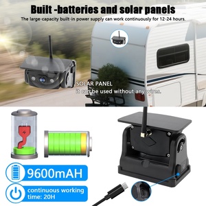 Système <span class=keywords><strong>de</strong></span> caméra <span class=keywords><strong>de</strong></span> recul sans fil magnétique solaire AHD CVBS BSD 360 pour camion, autobus scolaire, avec écran LCD et kit <span class=keywords><strong>de</strong></span> moniteur - Product Image 5