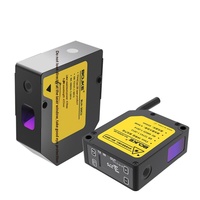 Capteur de déplacement laser de nouvelle technologie, répétabilité de 10 μm, analogique RS-485, capteur de mesure de distance laser longue portée