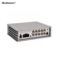 Amplificateur de voiture 4 canaux classe D, processeur audio DSP 8 canaux, égaliseurs crossover, fabriqué au Japon par AKM, RMS 4x60W+4x25W