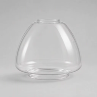 Abat-jour en verre fabriqué à la main, abat-jour en verre pour lampe suspendue, plusieurs options de couleurs, livraison directe d'usine