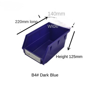 Antistatic Wall Hanging Plastic <b>Tool</b> Box 220*140*125 Oblique Design with Back-Mounted <b>Parts</b> for <b>Tool</b> Organization - Product Image 2