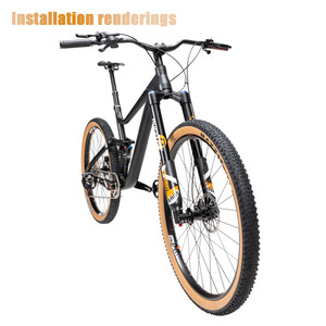 <span class=keywords><strong>Fourche</strong></span> à suspension pneumatique inversée en alliage d'aluminium pour <span class=keywords><strong>VTT</strong></span> BUCKLOS OEM/ODM 26 27,5 29 pouces, pièces de vélo - Product Image 4