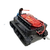 Robot de dragage sous-marine en caoutchouc, 19 kg, pour le nettoyage de tuyaux