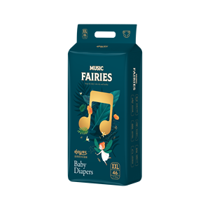 Pañales Desechables Modernos Tipo Tela para Bebé, Paquete de 6, <span class=keywords><strong>Talla</strong></span> <span class=keywords><strong>L</strong></span>, 312 Unidades, Cintura Elástica Bordada, SAP Importado - Product Image 1