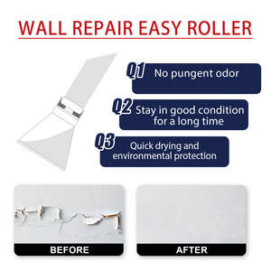 Pintura acrílica de reparación de pared con cepillado automático para el hogar, cubiertas y reparaciones sensibles a la presión de un solo lado, manchas de grafiti de pared - Product Image 2