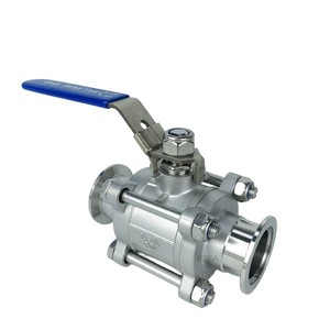 Válvula de Vacío Serie KF KF16 KF25 KF40 KF50 de Acero Inoxidable 304/316 con Abrazadera Tri-Clamp Manual de Alta Resistencia - Product Image 2