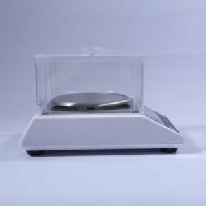 Analytische Elektronische Waage 300g 600g <span class=keywords><strong>1kg</strong></span> 2kg 0,01g Gewichtswaage Labor-Digitalwaage mit Schutzhaube - Product Image 5