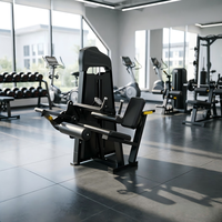 Machine professionnelle 2 en 1 pour curls et extensions des jambes, équipement de musculation commercial pour la salle de sport, pour l'entraînement des muscles des jambes
