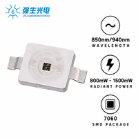 LED SMD haute puissance JNJ 7060 850nm 940nm IR 1W 3W pour la surveillance de sécurité, l'éclairage extérieur, puce Algainp Epistar, OEM ODM