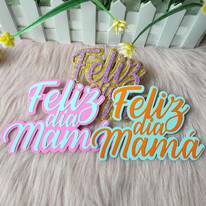 AAGU-Molde de troquelado de Metal con palabras en español, decoración de álbum de recortes en relieve, tarjeta de decoración <span class=keywords><strong>para</strong></span> el día de la madre - Product Image 1