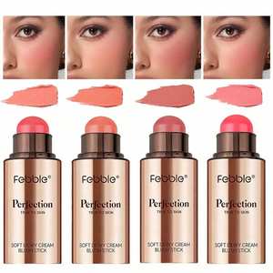 Febble Perfection - Barra de Rubor en Crema Suave y Luminosa, Color Natural para el Rostro - Product Image 1