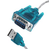 FTDI USB 2,0 macho RS232 puerto serie 9 pines Mini DB9 hembra adaptador consola Cable PVC chaqueta uso altavoz Cámara Monitor proyector
