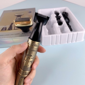 GEEMY GM-3158 Rasoio Elettrico Multifunzione Ricaricabile 4 in 1 per Uomo, Rifinitore per Orecchie, Naso, Sopracciglia e <span class=keywords><strong>Basette</strong></span> - Product Image 6