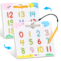 Joycat Tableau magnétique en plastique pour enfants, pour la traçage des chiffres et la pratique des mathématiques, jouet éducatif 3+ Vente en gros