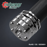 Arbre de transmission composite en fibre de carbone à couple haute vitesse, broche à jeu nul pour moteur EV, batterie au lithium, Asie du Sud-Est