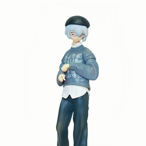 Neon Genesis Evangelion EVA Blue Rei Ayanami <span class=keywords><strong>película</strong></span> Anime figura modelo pantalla ornamento resina ecológica para decoración de Navidad - Product Image 5