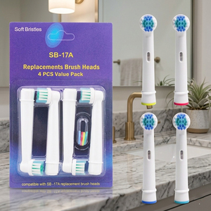 Wholesale OEM <b>Toothbrush</b> <b>Head</b> Replacement Oral Brush <b>Toothbrush</b> <b>Heads</b> High Density Electric <b>Toothbrush</b> <b>Head</b> Set - Product Image 3