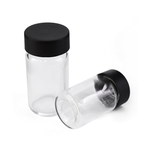 2oz 3oz 4oz Round Shape Custom Smell Proof Childproof Multi Pack Glass Bottle with CR Cap - Product Image 2