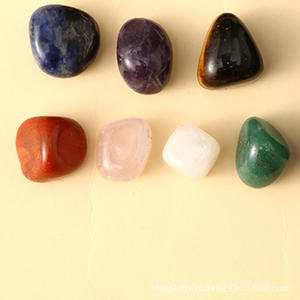 Juego de <span class=keywords><strong>7</strong></span> <span class=keywords><strong>Chakras</strong></span>, piedra Natural, cristal, doble punta, columna Hexagonal, Yoga, piedra áspera, curación, meditación, caja de regalo, juego para Unisex - Product Image 4